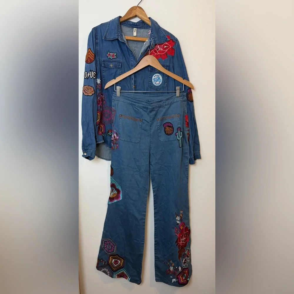 Spell & the Gypsy Flower Child Denim Set - Picture 2 of 8